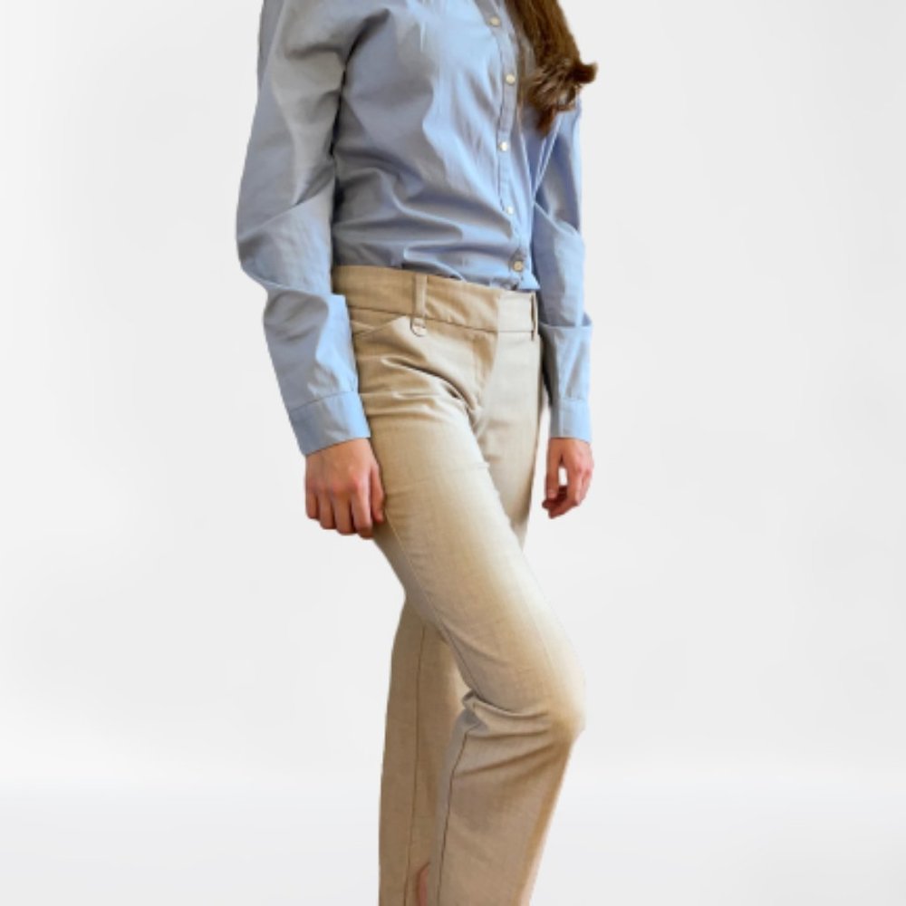 NY & Co. Beige/Tan Formal Women's Work Pants